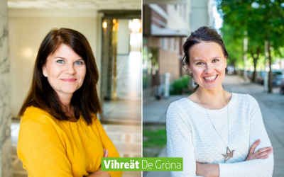 Vihreille vahva edustus HOK-Elannon edustajistoon