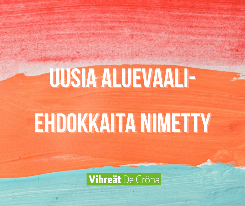 Uusia aluevaaliehdokkaita nimetty – yli 150 ehdokasta Uudellamaalla