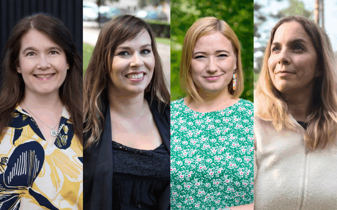 Johanna Karimäki, Noora Koponen, Henna Partanen, Elli Keisteri-Sipilä