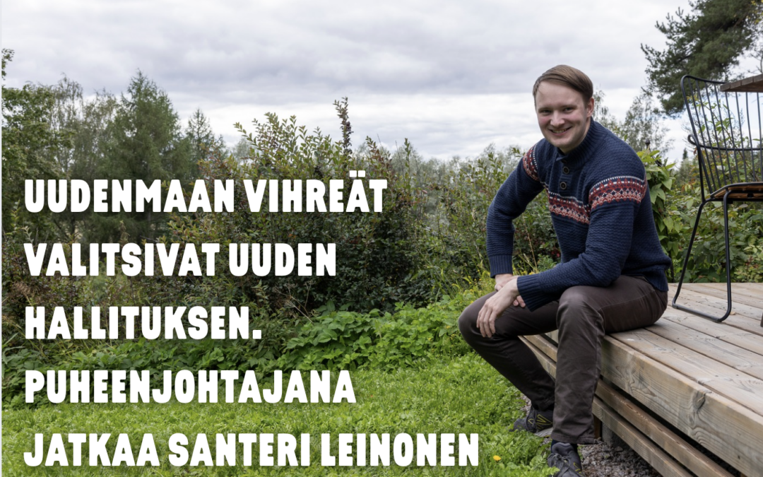 Piirin puheenjohtaja Santeri Leinonen